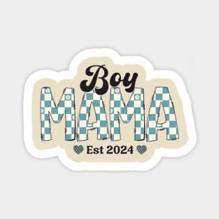 Boy Mama 2024  Mom of Boys Shirt Sticker